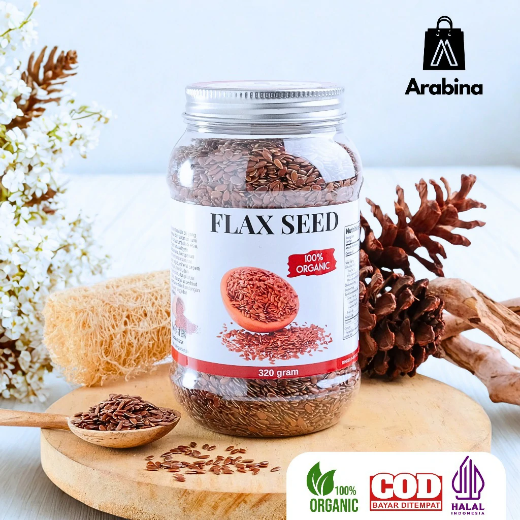 Arabina Flax Seed 100% Organik Biji Rami Original - Image 7