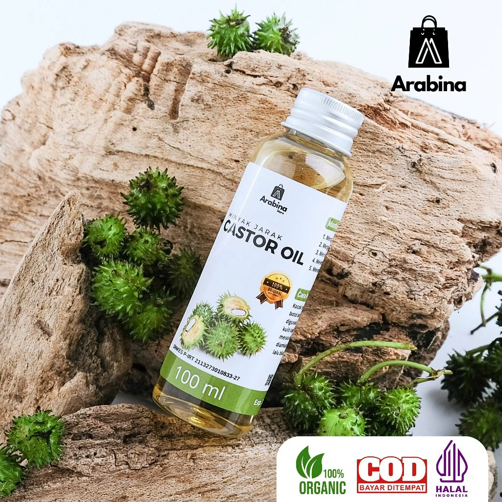 Arabina Minyak Jarak Cold Pressed 100% Original Castor Oil - Image 4
