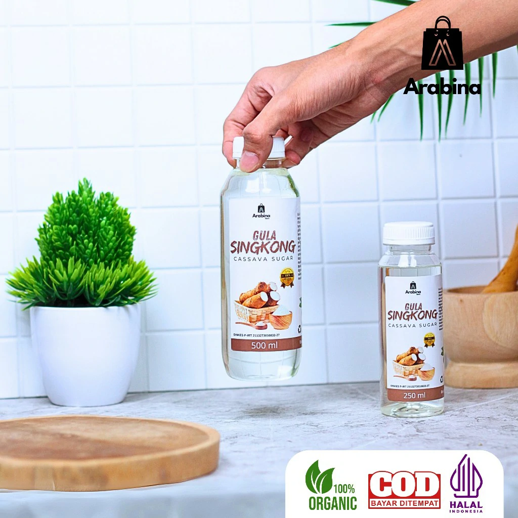 Arabina Gula Singkong Original Murni Cassava Sugar Rendah Kalori Aman Untuk Diabetes - Image 3