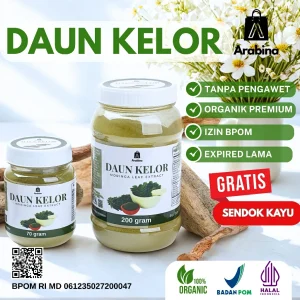 Arabina Bubuk Daun Kelor Original 100% Estrak Moringa Peninggi Badan