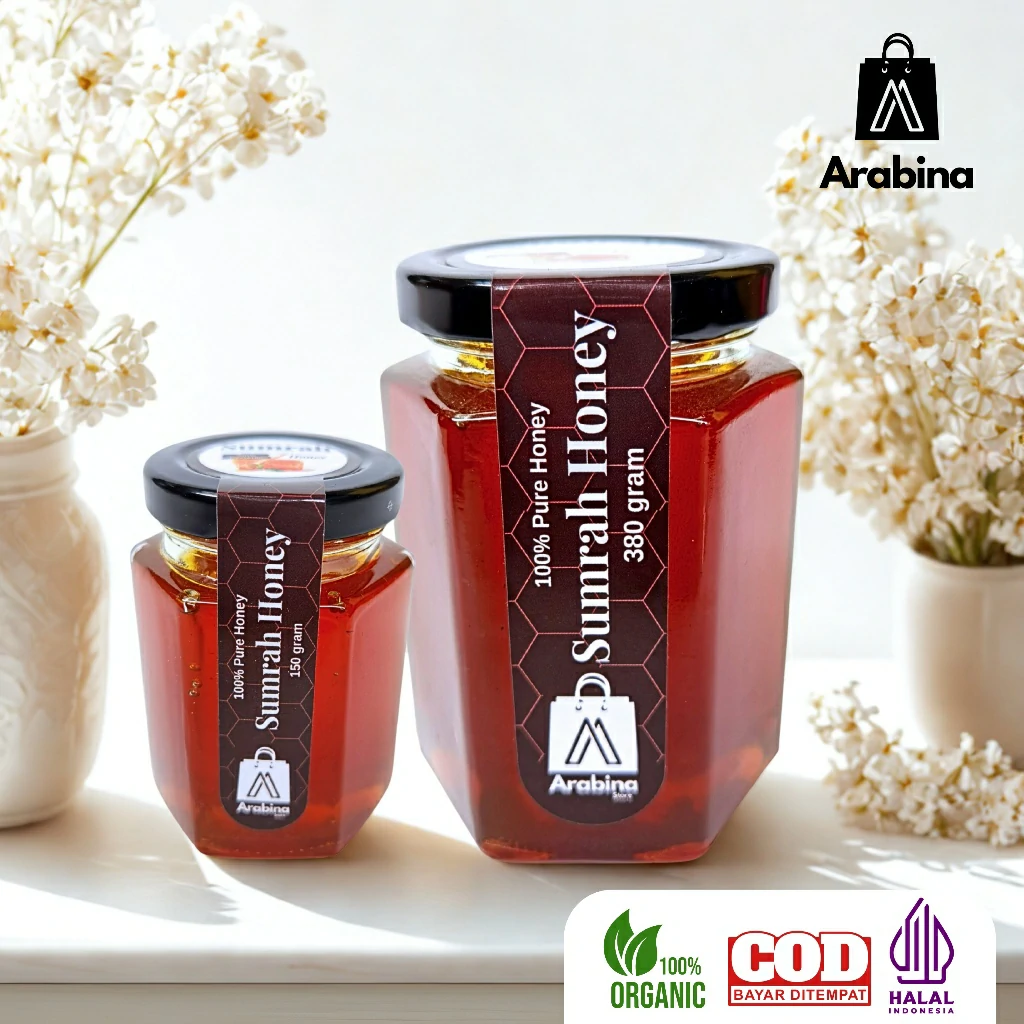 Arabina Madu Sumroh Yaman Sumrah 100% Original Murni Grade A Bersertifikat Labolatorium - Image 2