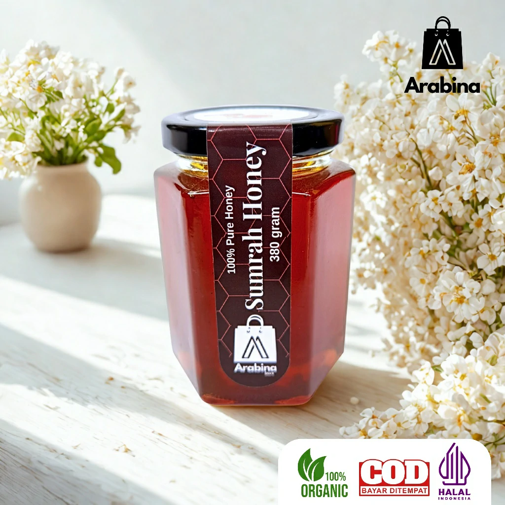 Arabina Madu Sumroh Yaman Sumrah 100% Original Murni Grade A Bersertifikat Labolatorium - Image 5
