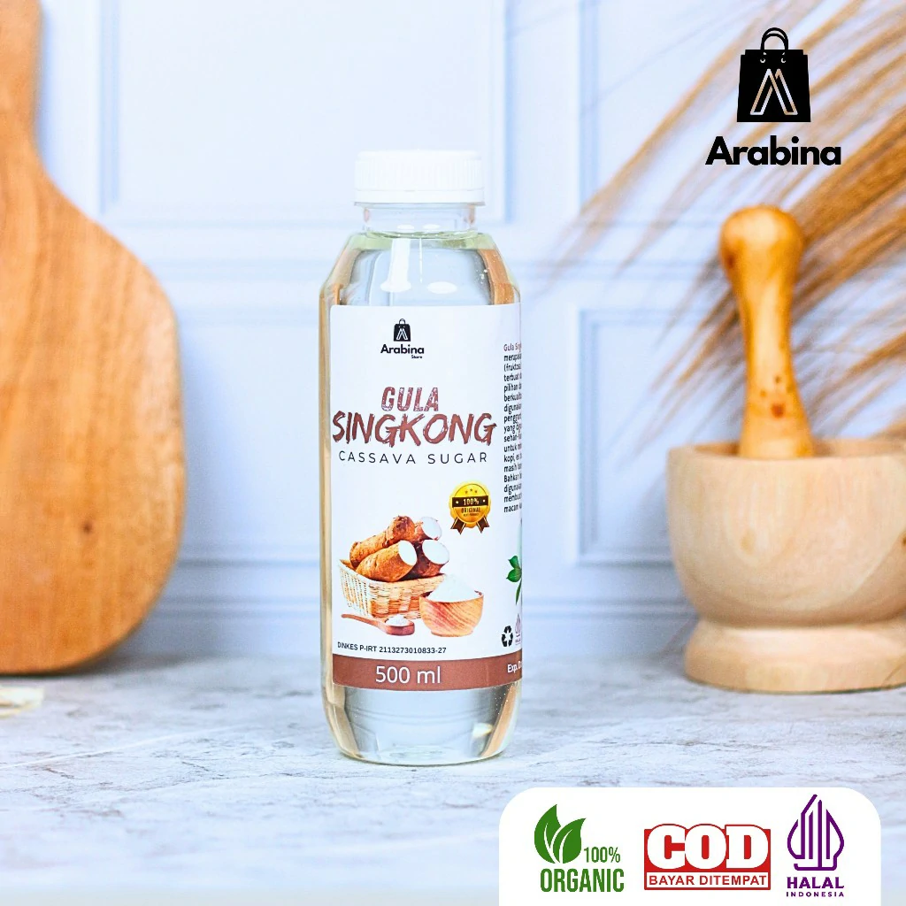 Arabina Gula Singkong Original Murni Cassava Sugar Rendah Kalori Aman Untuk Diabetes - Image 5