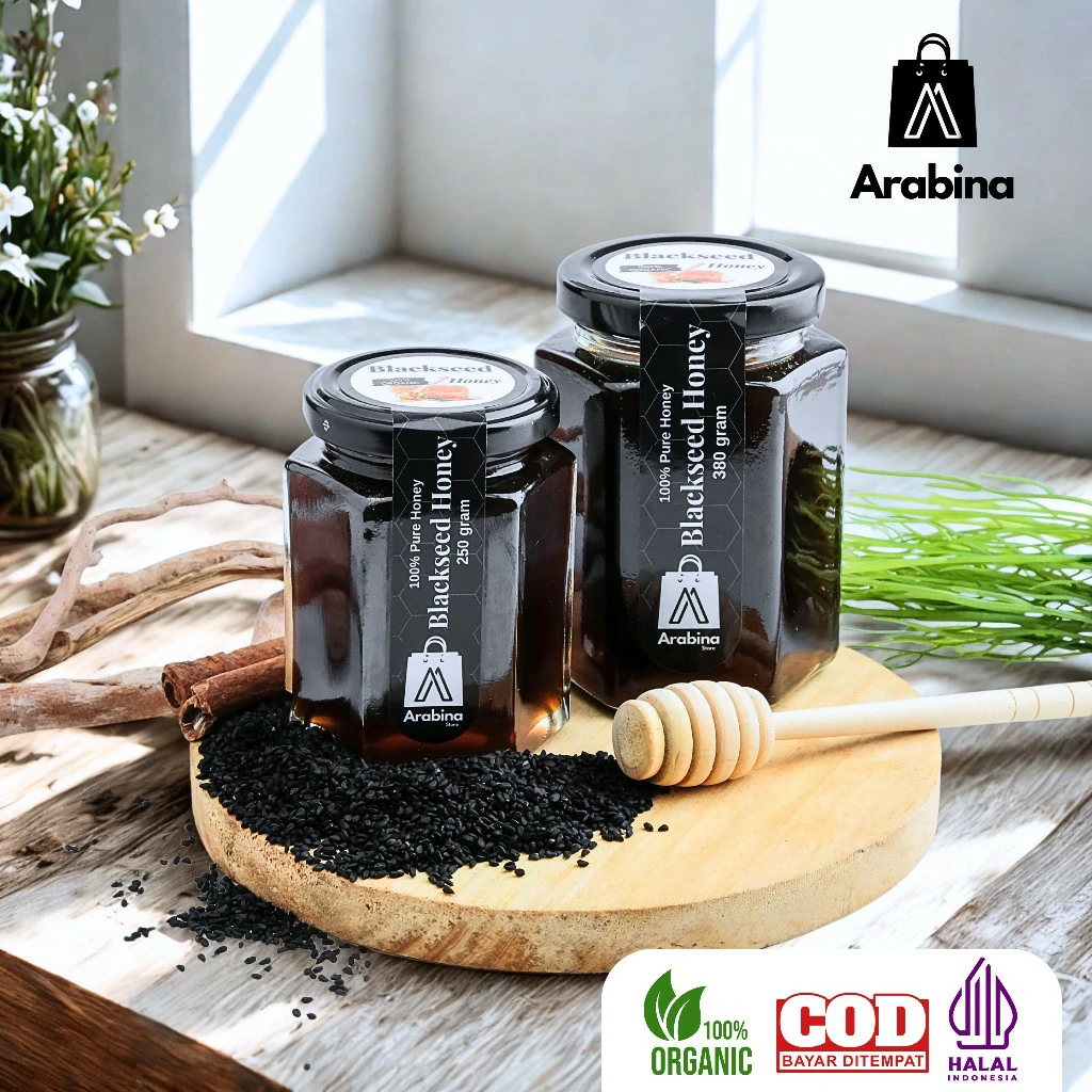 Arabina Madu Habbatussauda 100% Original Murni Grade A Habatusauda Asli Habbat habatusaudah - Image 2