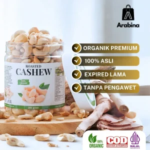 Arabina Kacang Mete 100% Original Mede Panggang Original Menu Diet Sehat