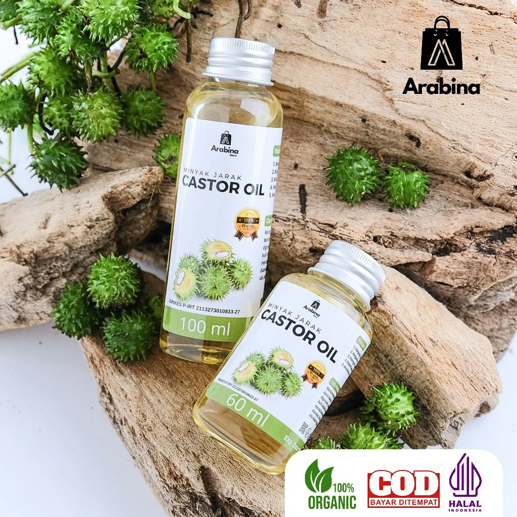 Arabina Minyak Jarak Cold Pressed 100% Original Castor Oil - Image 2