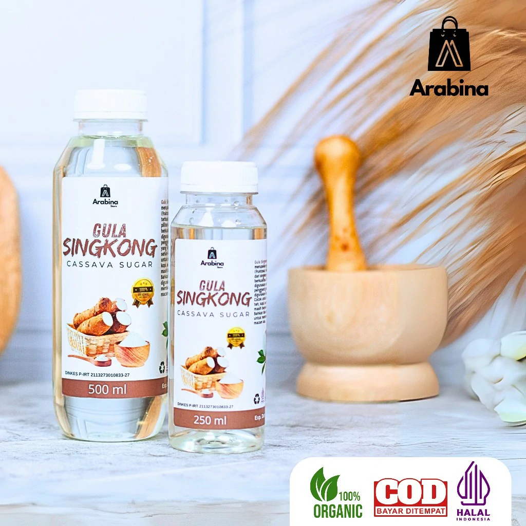 Arabina Gula Singkong Original Murni Cassava Sugar Rendah Kalori Aman Untuk Diabetes - Image 2