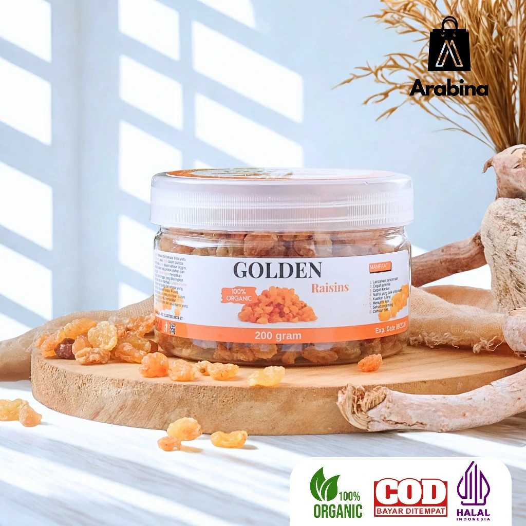 Arabina Kismis Golden Raisin 100% Original - Image 9