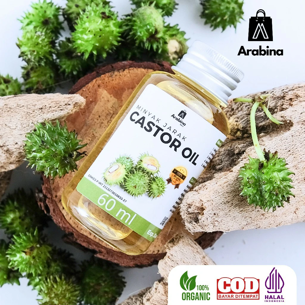 Arabina Minyak Jarak Cold Pressed 100% Original Castor Oil - Image 8