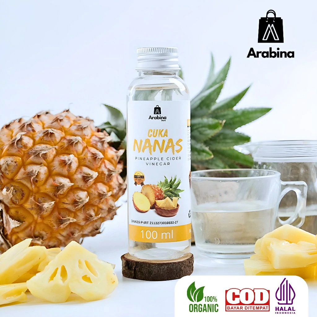 Arabina Cuka Nanas 100% Murni Original Diet Sehat Alami - Image 3