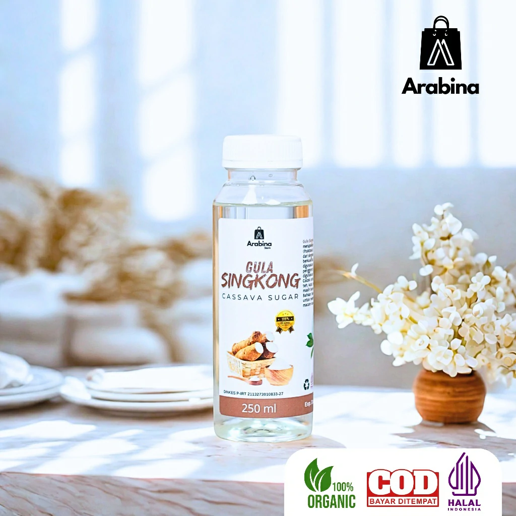 Arabina Gula Singkong Original Murni Cassava Sugar Rendah Kalori Aman Untuk Diabetes - Image 9