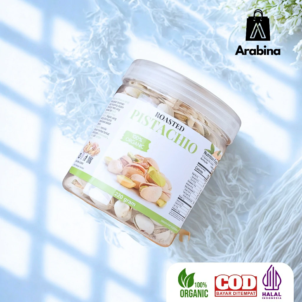 Arabina Kacang Arab Pistachio 100% Original Premium Fustuk Renyah - Image 8