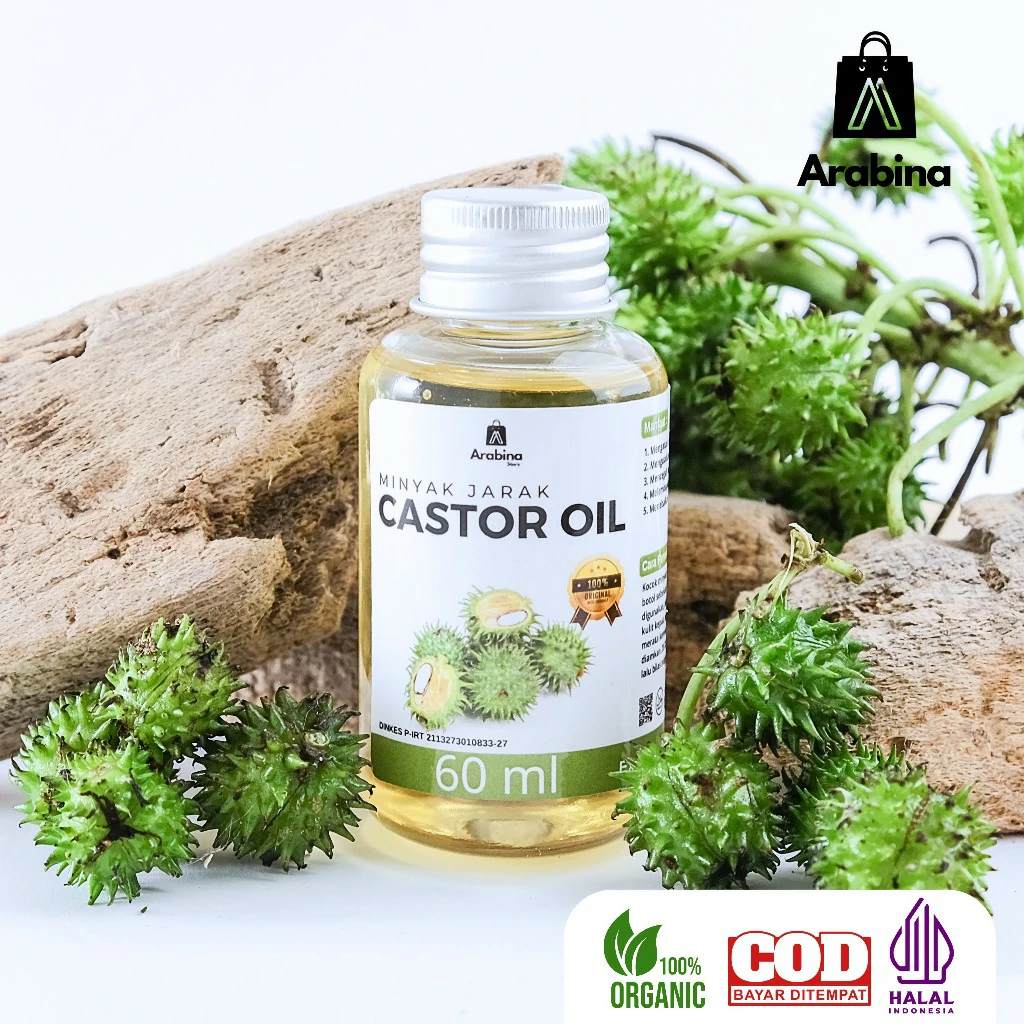 Arabina Minyak Jarak Cold Pressed 100% Original Asli Castor Oil Organic - Image 3