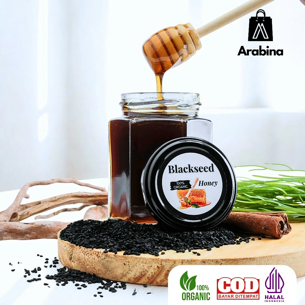 Arabina Madu Habbatussauda 100% Asli Baik Untuk Promil - Image 6