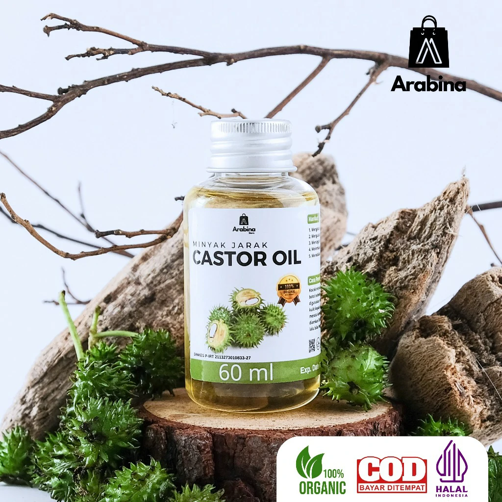 Arabina Minyak Jarak Cold Pressed 100% Original Castor Oil - Image 6