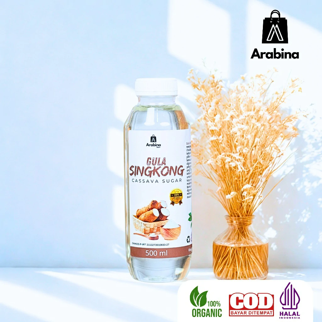 Arabina Gula Singkong Original Murni Cassava Sugar Rendah Kalori Aman Untuk Diabetes - Image 8