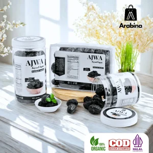 Arabina Kurma Ajwa 100% Premium Original Azwa Madinah Legit Lembut