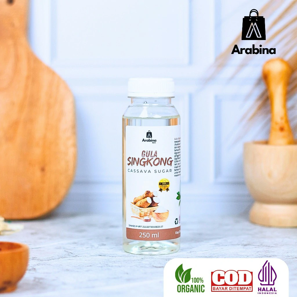 Arabina Gula Singkong Original Murni Cassava Sugar Rendah Kalori Aman Untuk Diabetes - Image 6