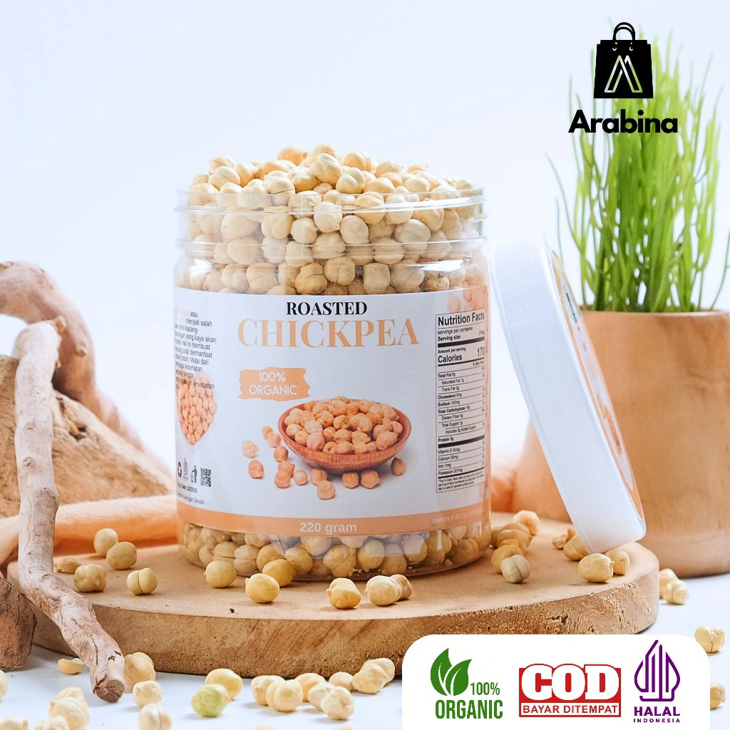 Arabina Kacang Arab 100% Original Chickpea Oleh Oleh Haji Umrah - Image 2