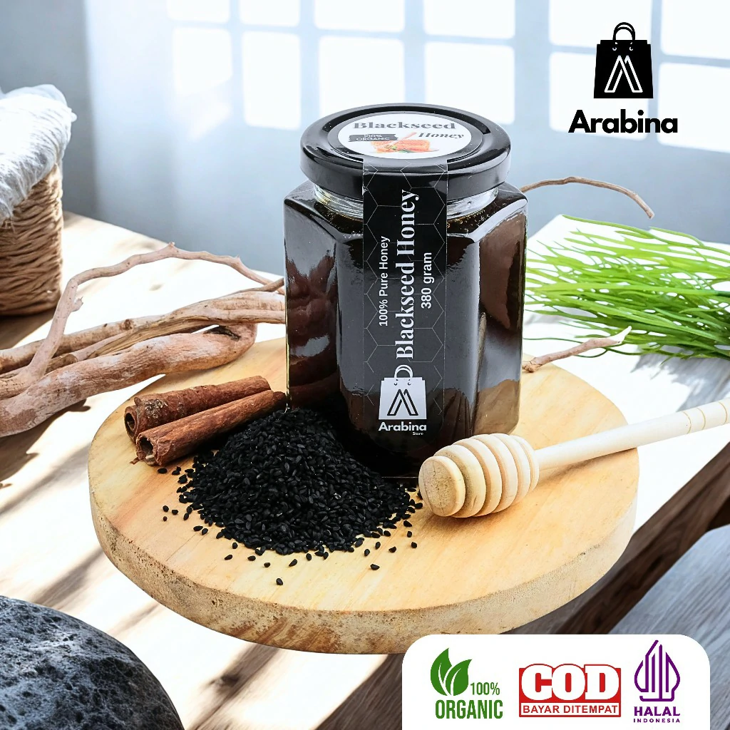 Arabina Madu Habbatussauda 100% Asli Baik Untuk Promil - Image 7