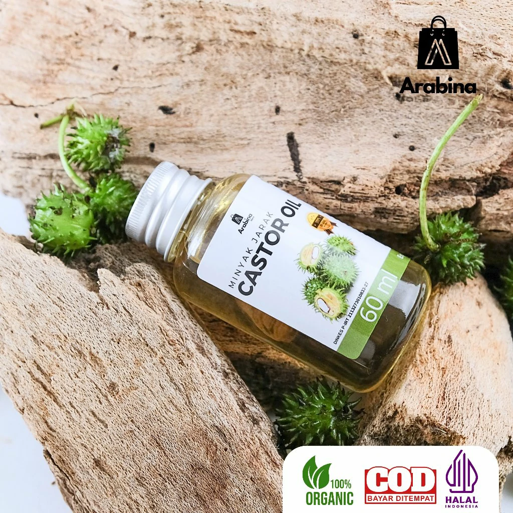 Arabina Minyak Jarak Cold Pressed 100% Original Asli Castor Oil Organic - Image 5