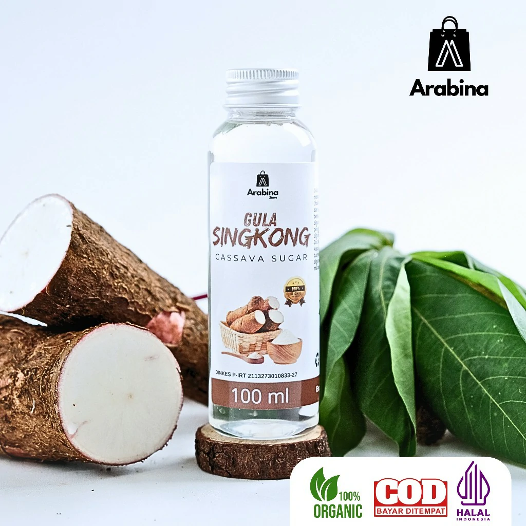 Arabina Gula Singkong Original Murni Cassava Sugar Rendah Kalori Aman Untuk Diabetes - Image 7