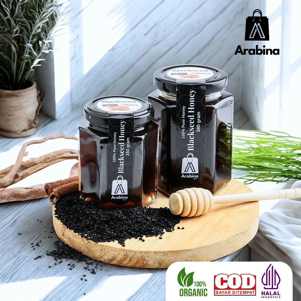 Arabina Madu Habbatussauda 100% Original Murni Grade A Habatusauda Asli Habbat habatusaudah - Image 3