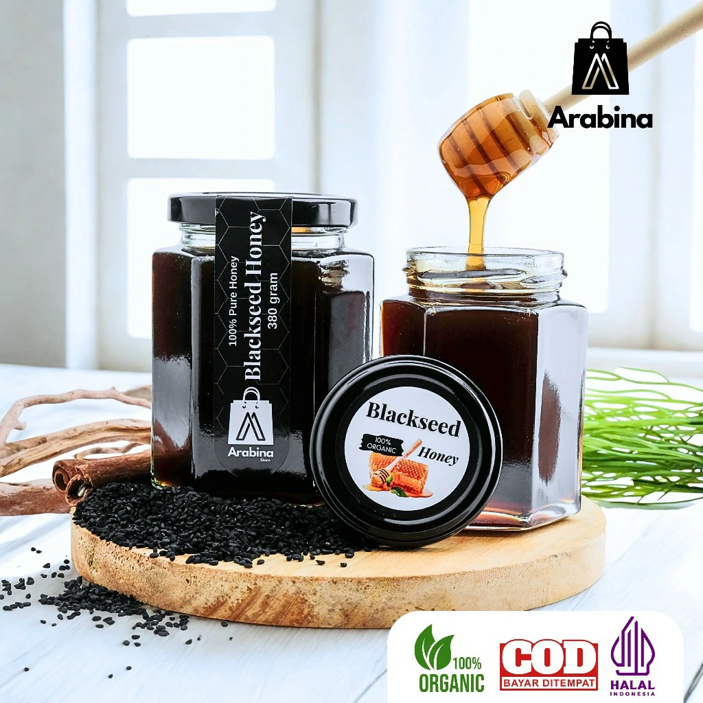 Arabina Madu Habbatussauda 100% Original Murni Grade A Habatusauda Asli Habbat habatusaudah - Image 4