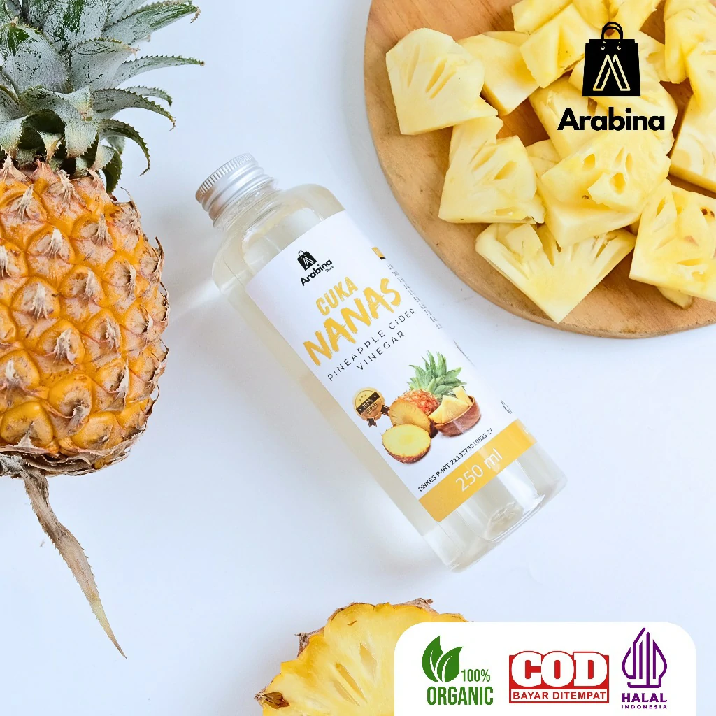 Arabina Cuka Nanas 100% Murni Original Diet Sehat Alami - Image 5