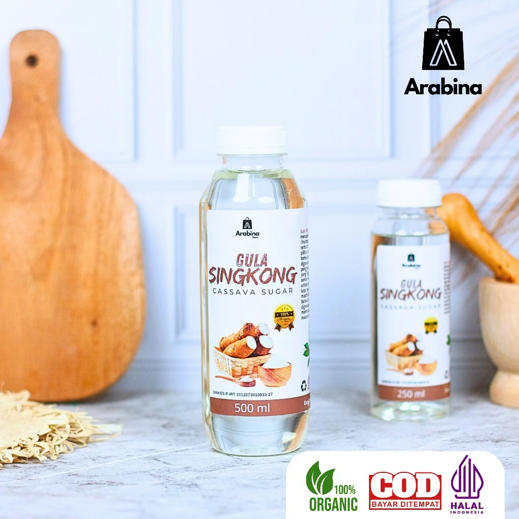Arabina Gula Singkong Original Murni Cassava Sugar Rendah Kalori Aman Untuk Diabetes - Image 4