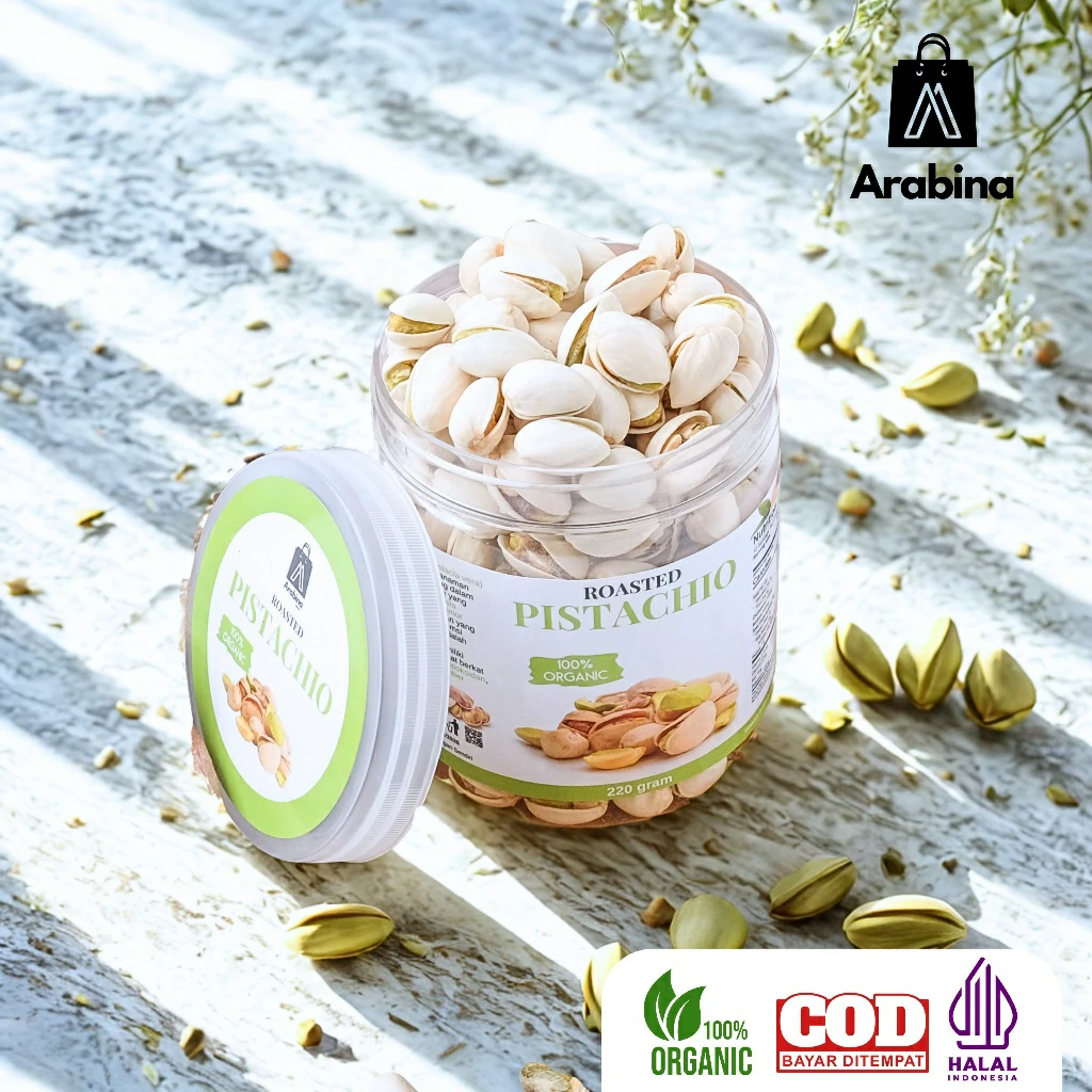 Arabina Kacang Arab Pistachio 100% Original Premium Fustuk Renyah - Image 6