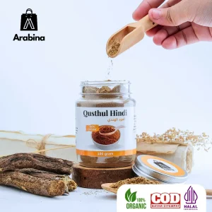 Paket Hemat Qust Al Hindi Serbuk 100% Original Premium Ekstrak Quds Qustul