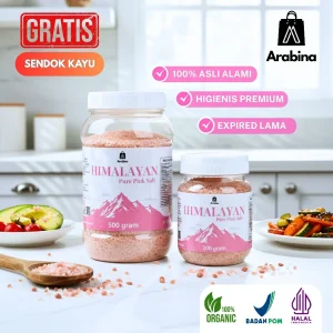 Arabina Garam Himalaya 100% Original Untuk Diet Mpasi Sehat Asli Himalayan Salt