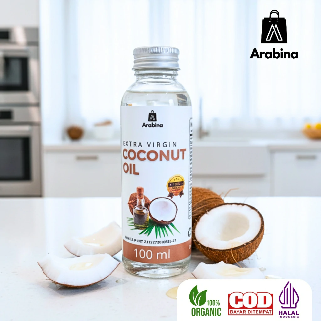 Extra Virgin Coconut Oil VCO 100% Original Organik Premium Minyak Kelapa Asli Murni 100ml - Image 7