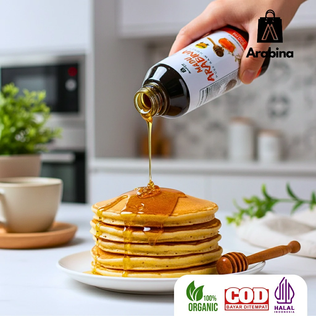 Arabina Madu Murni Asli 100% Pure Raw Honey Alami Tanpa Campuran - Image 3