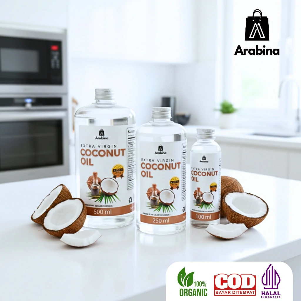 Extra Virgin Coconut Oil VCO 100% Original Organik Premium Minyak Kelapa Asli Murni 100ml - Image 2