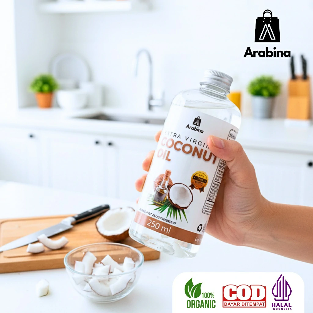 Extra Virgin Coconut Oil VCO 100% Original Organik Premium Minyak Kelapa Asli Murni 100ml - Image 4