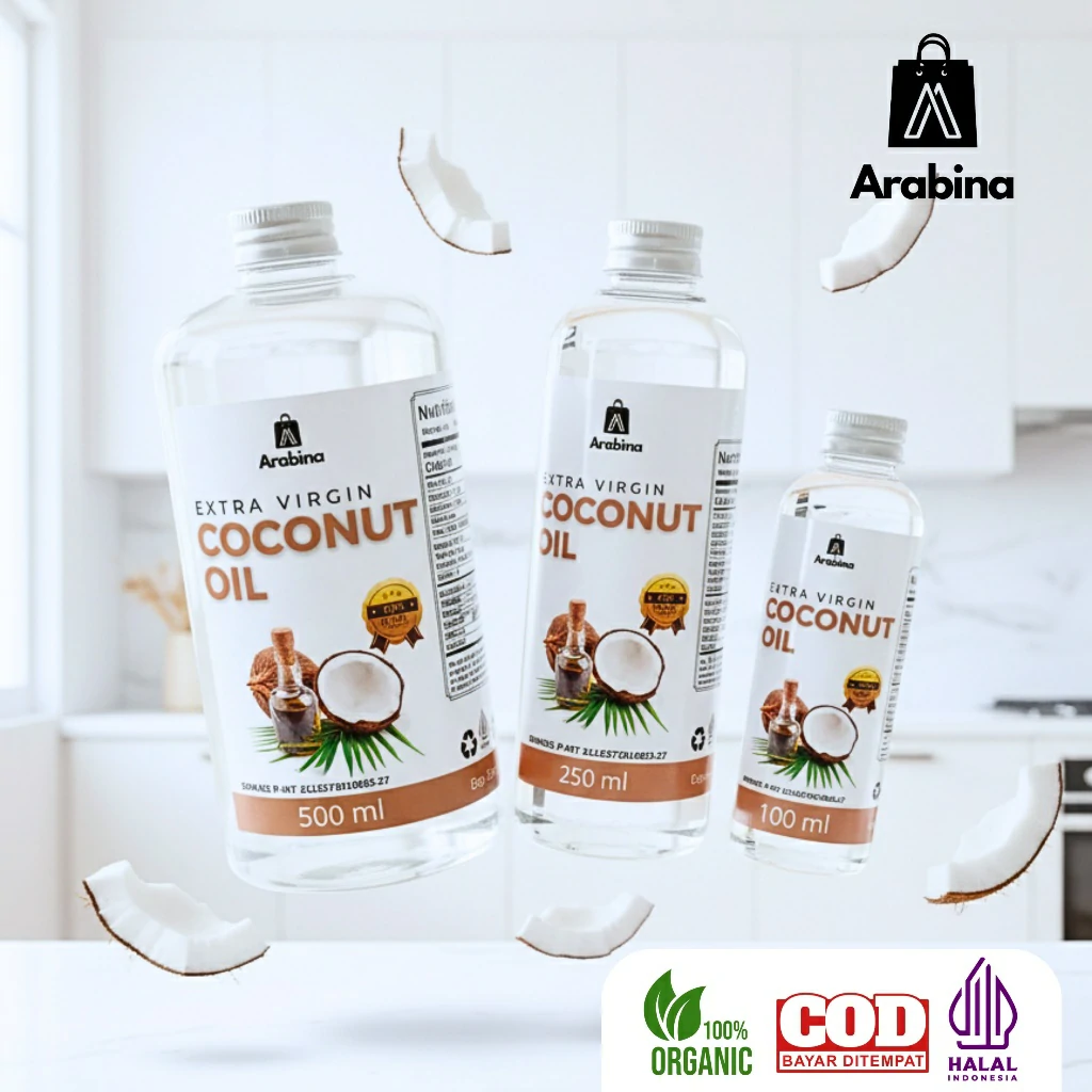Extra Virgin Coconut Oil VCO 100% Original Organik Premium Minyak Kelapa Asli Murni 100ml - Image 5