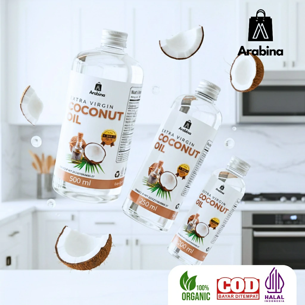Extra Virgin Coconut Oil VCO 100% Original Organik Premium Minyak Kelapa Asli Murni 100ml - Image 3
