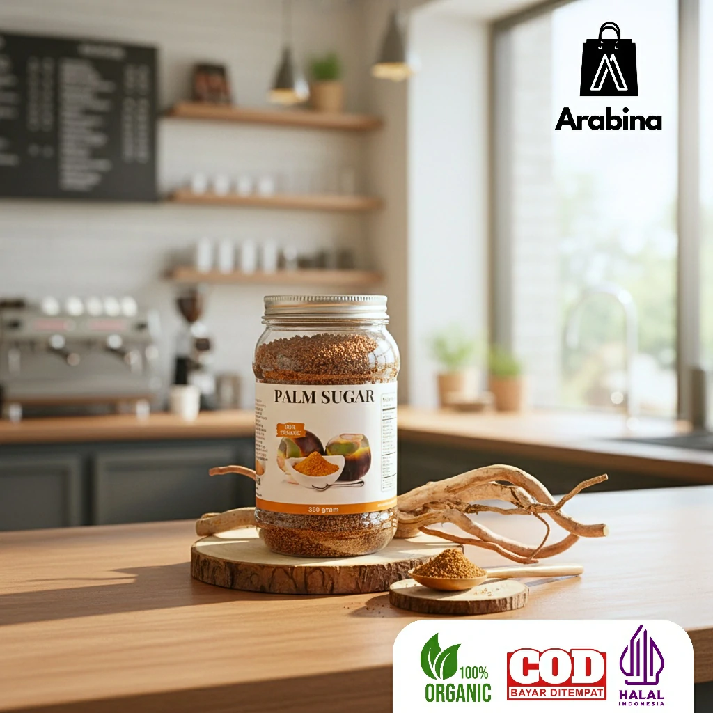 Arabina Gula Aren Cair Bubuk Asli 100% Untuk Kopi Palm Sugar Bubuk - Image 7