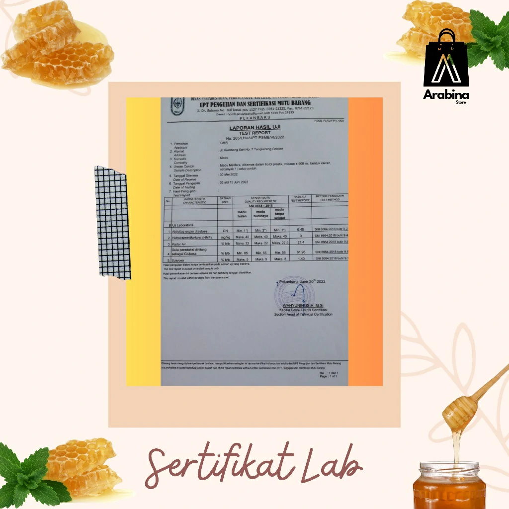 Arabina Madu Asli Murni 100% Tanpa Campuran Pure Raw Honey - Image 9