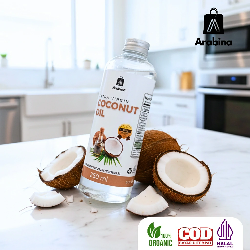 Extra Virgin Coconut Oil VCO 100% Original Organik Premium Minyak Kelapa Asli Murni 100ml - Image 9