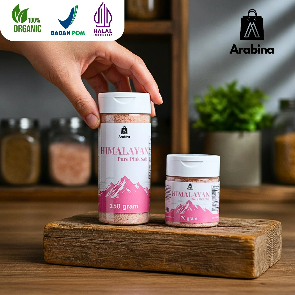 Arabina Garam Himalaya 100% Original Untuk Mpasi Dan Memasak - Image 4