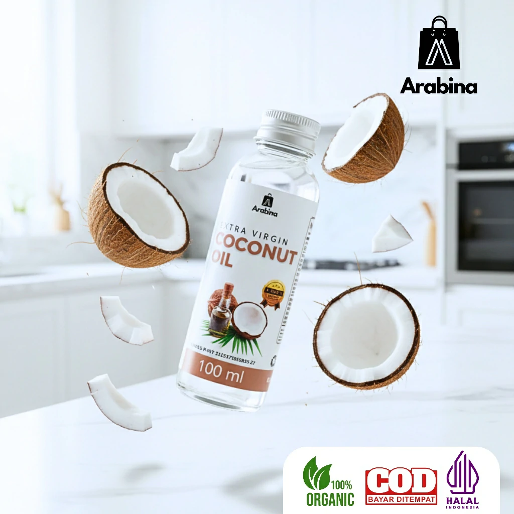 Extra Virgin Coconut Oil VCO 100% Original Organik Premium Minyak Kelapa Asli Murni 100ml - Image 8