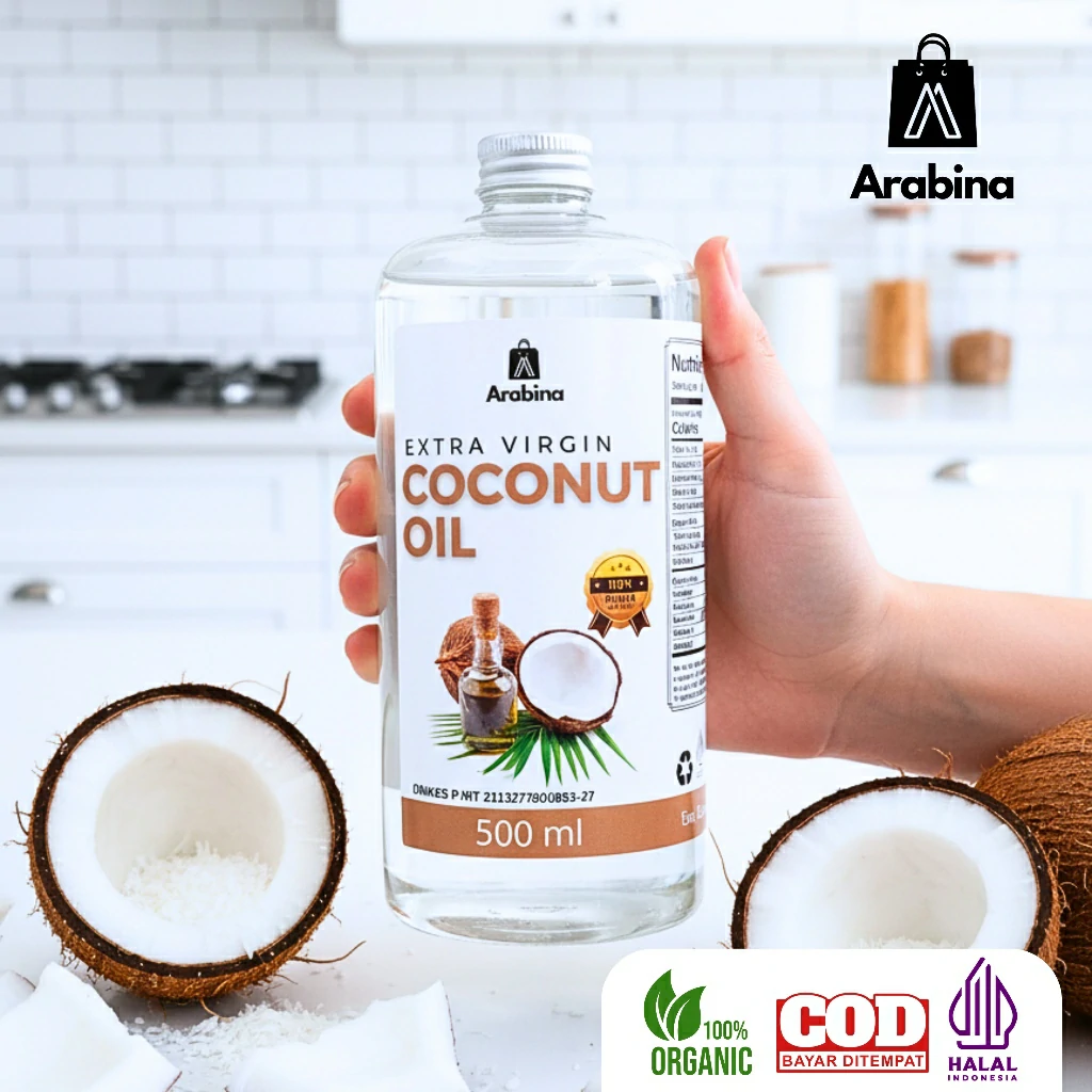 Extra Virgin Coconut Oil VCO 100% Original Organik Premium Minyak Kelapa Asli Murni 100ml - Image 6