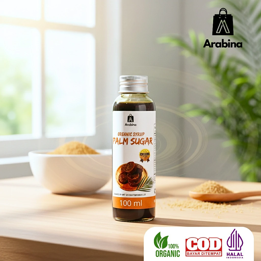 Arabina Gula Aren Cair Bubuk Asli 100% Untuk Kopi Palm Sugar Bubuk - Image 6