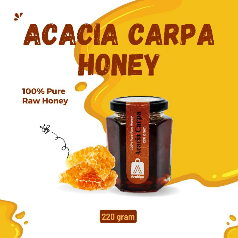 Arabina Madu Hutan Murni Asli Grade A Nektar Akasia Raw Honey Original - Image 3