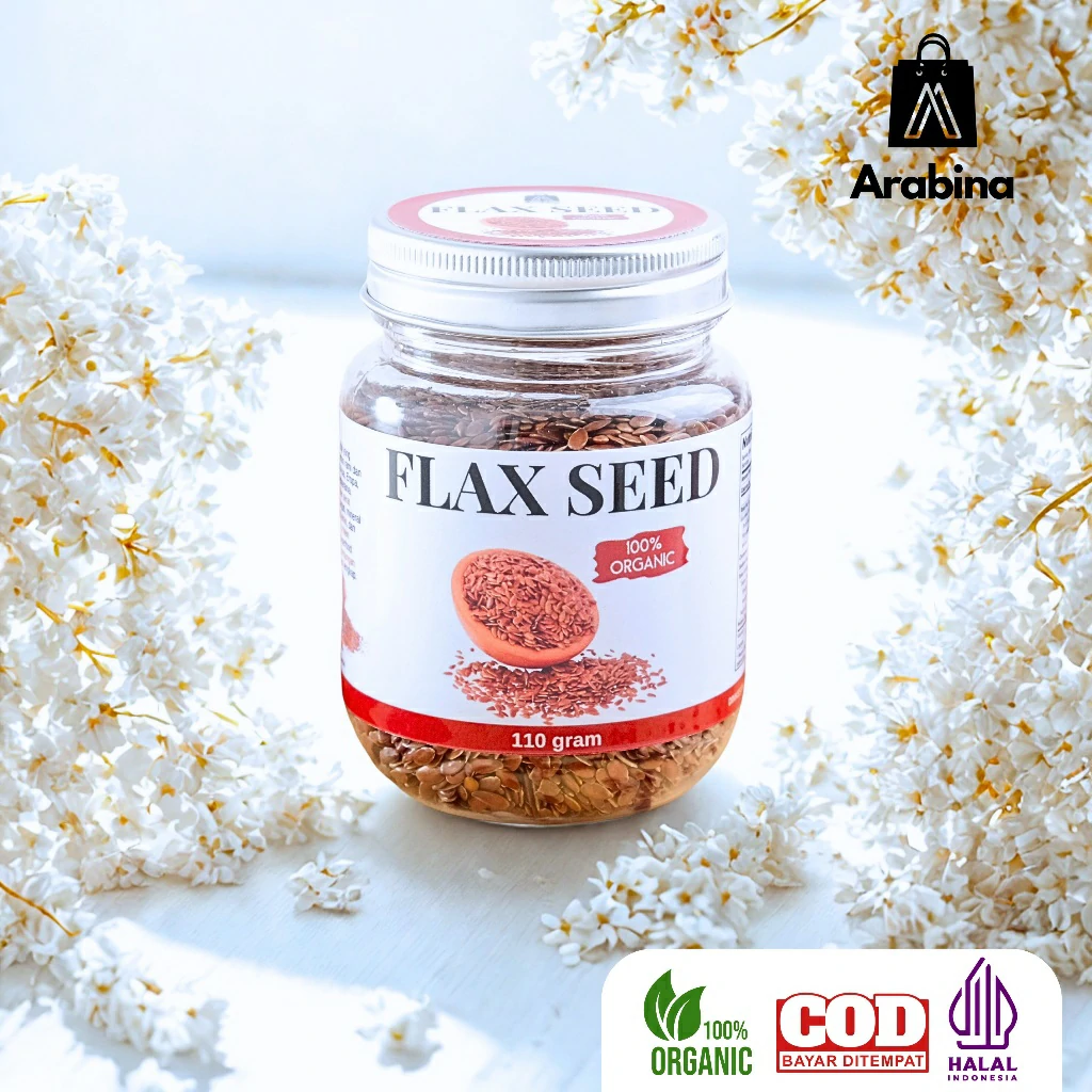 Arabina Flax Seed Organik 100% Original Biji Rami - Image 6