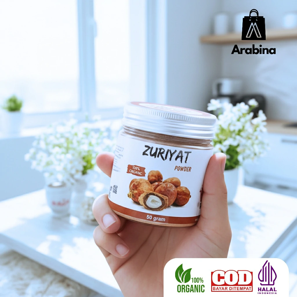 Arabina Paket Promil Serbuk Zuriat 100% Asli Herbal Zuriyat Tanpa Campuran - Image 8
